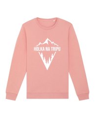 Mikina HOLKA NA TRIPU růžová