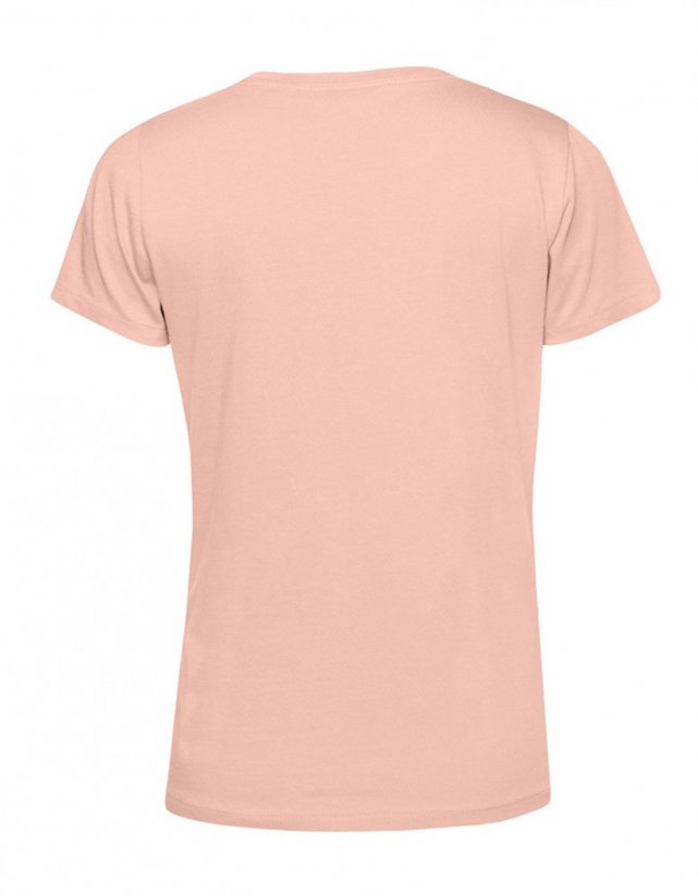 Tričko HOLKA NA TRIPU pastelově růžové - Velikost: M
