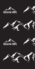 Čelenka a nákrčník HOLKA NA TRIPU