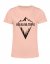 Tričko HOLKA NA TRIPU pastelově růžové - Velikost: XL