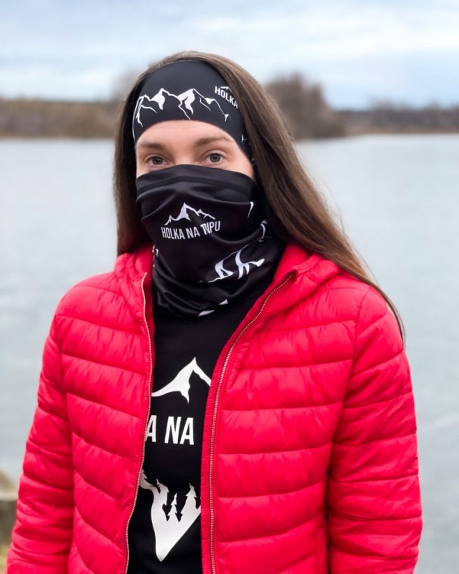 Čelenka a nákrčník HOLKA NA TRIPU