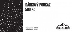 Dárkový poukaz v hodnotě 500 Kč