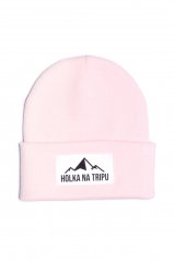 Čepice HOLKA NA TRIPU růžová